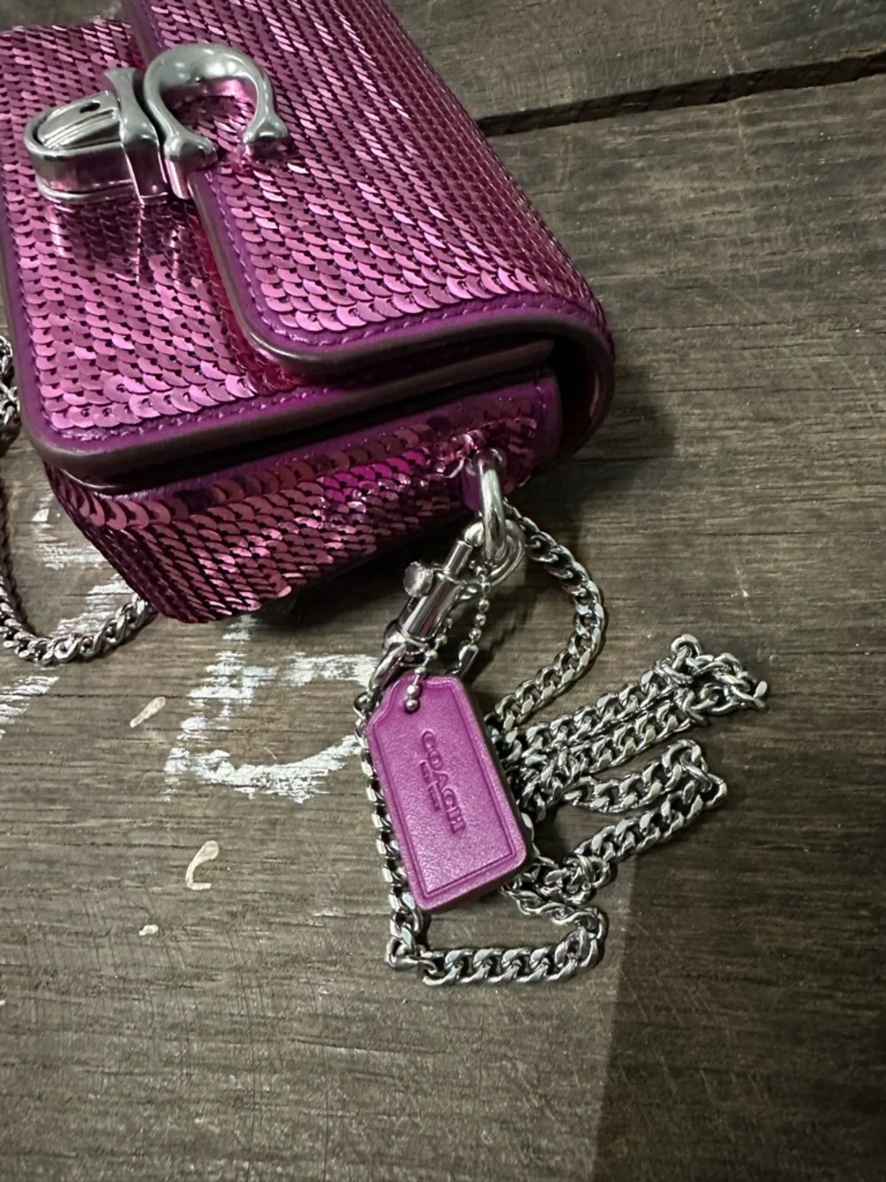 Coach mini shoulder